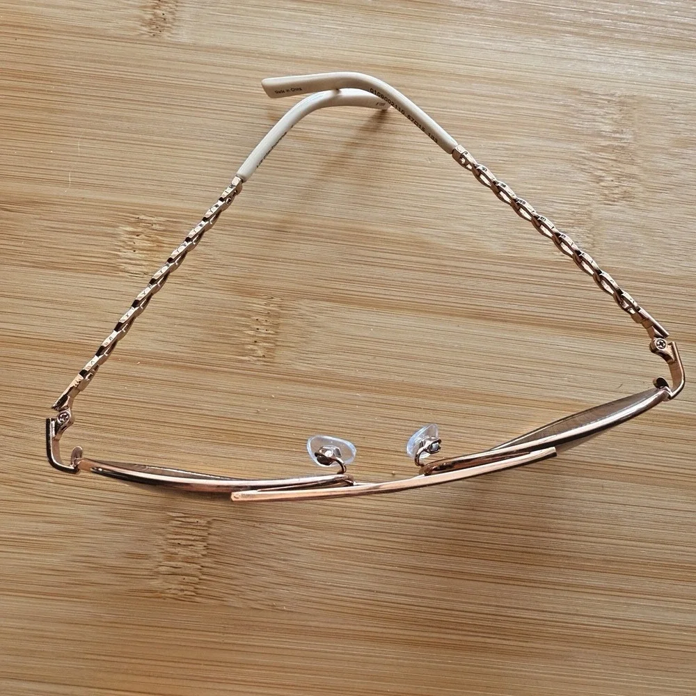 Liz Claiborne Rose Gold‎ Aviator Sunglasses Gradient Lens 0109002110 57-15-133